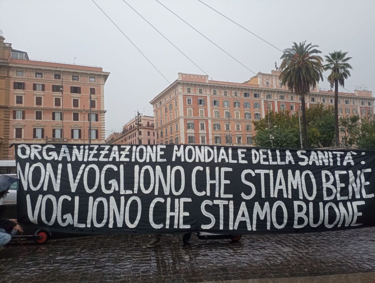 ROMA: IL CAPITALISMO NUOCE GRAVEMENTE ALLA SALUTE